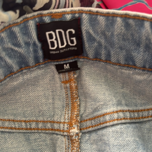 Urban Outfitters BDG Notched Denim Mini Skirt - Picture 6 of 6